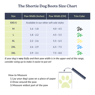 The Shortie All Season Dog Shoes / Boots