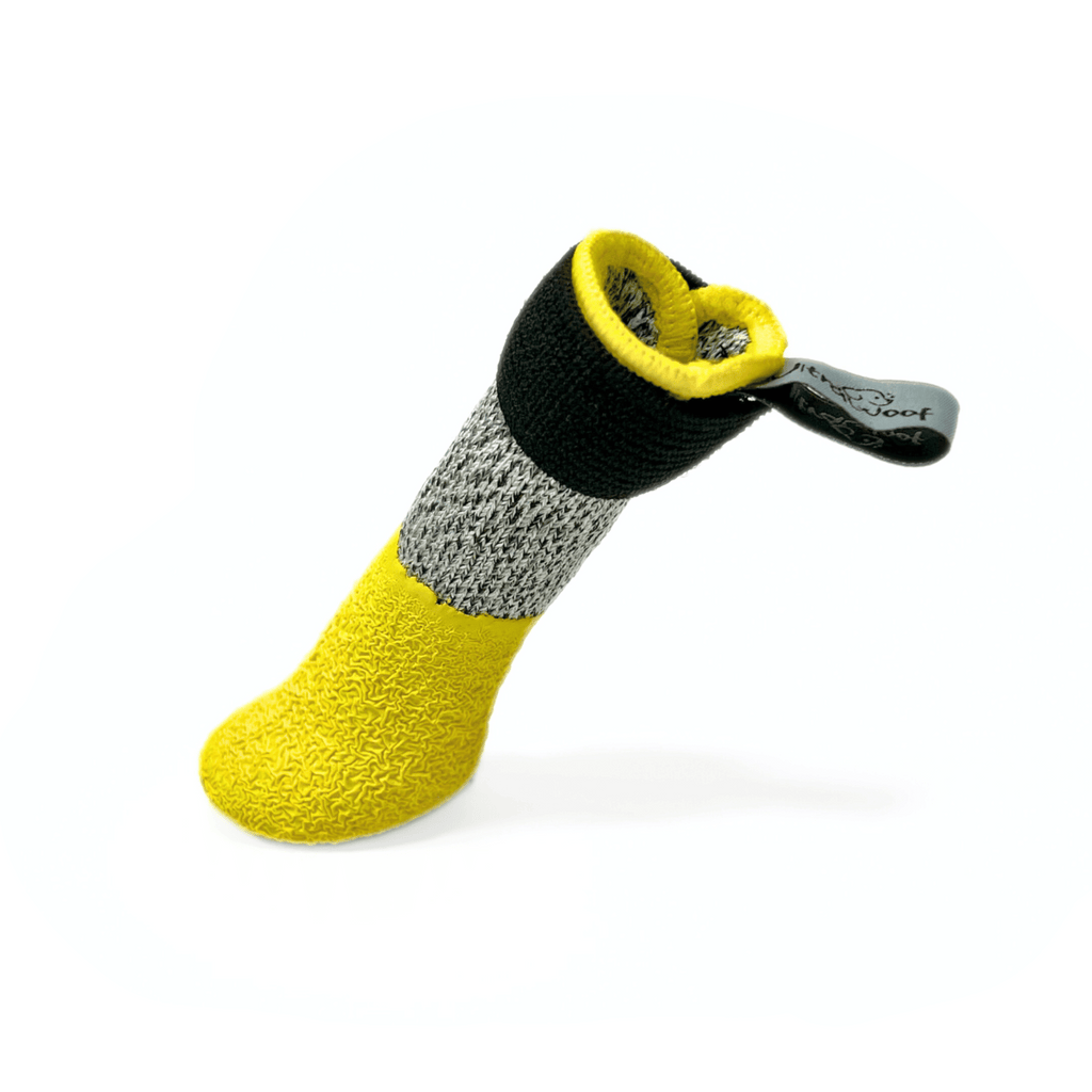 [GRAVER]★YELLOW BOOTS PUPPY WHITE CLIP SHORT PADDING Ultrawoof_Dog_Shoes_for_Summer