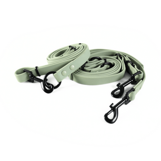 The Anywhere Hands-Free Leash | Oat Matcha Green