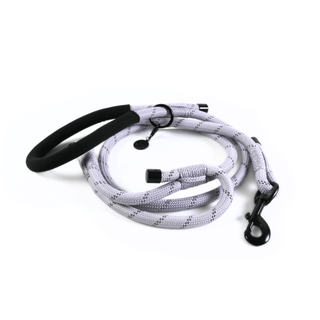 The Noodle Rope Leash with Traffic Handle | Lavender Fog